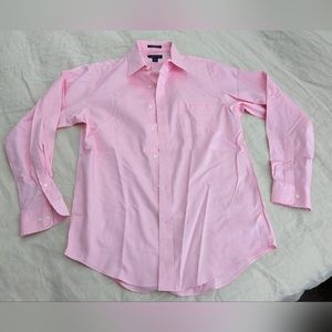 Lands End Non-Iron Cotton Oxford Size 15x34 (bundle 2 for $20, 3 for $28)